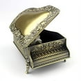 thumbnail image 4 of Sinzyo Emboss Alloy Metal Music Box Wind Up Movement Music Box for spouses,Friends and Children on Christmas and Valentine's Day (Tune;You are My Sunshine), 4 of 6
