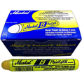 thumbnail image 2 of Markal / Laco Paintstik B, Yellow Solid Paint Marker (12/box, 144/cs), 2 of 2