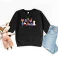 thumbnail image 4 of Mini Smiley Icons Unicorn - Toddler Graphic Sweatshirt, 4 of 14