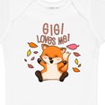 thumbnail image 4 of Inktastic Gigi Loves Me Cute Baby Fox Boys or Girls Baby Bodysuit, 4 of 5
