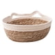 thumbnail image 5 of Cesta para cama de gato tejida a mano, alfombrilla para arañazos de gato, alfombrilla para mascotas, cama para perro de verano, duradera blanco M jinwen Cama tejida para gatos, 5 of 8