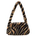 thumbnail image 1 of Bolsos Retro con estampado de leopardo para mujer, bolso de hombro de felpa suave 2023, bolso de viaje de gran capacidad para mujer, bolsos cálidos de invierno, bolsos de mano Tan Jianjun unisex, 1 of 2