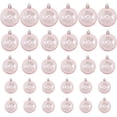 thumbnail image 1 of Adornos navideños iridiscentes 30 piezas 4 tamaños diferentes XINYU, 1 of 7