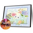 thumbnail image 2 of 5D DIY Diamond Painting Kits Full Round Drill Florero Bouquet Mosaico Imagen Sywqhk Decoración hogareña, 2 of 9