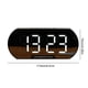 thumbnail image 3 of Matsuzay Reloj despertador digital, espejo LED silencioso, hora electrónica, luz nocturna multifunción, lámpara de moda para estudiantes para Type3 NO3, 3 of 6