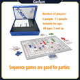 thumbnail image 4 of Juego de mesa SEQUENCE Original Classic con tablero plegable, 4 of 8