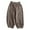 Coffee, variant on LOVZFMLL Boys Girls Pants Relaxed Fit Joggers Solid Casual Ankle Length Pants Elastic Waist with Pockets Little Boys Girls Clothes 6-7 Years