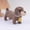 A003- Light Brown, variant on Interactive Puppy Toys, Dachshund Decor, 12 in Brown Plush, Electronic for Student, Plush Interactive Toys Figures, Wagging Tail, Walking Barking Motion, 1 Pc