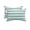 Turquoise Grey, variant on Pack of 4 Outdoor Lumbar Pillow Covers 12x20 Inch, Aqua Grey White Stripe Waterproof Throw Pillow Covers Set, Rustic Modern Turquoise Striped Decorative Cushion Cases for Patio Porch Car