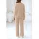 thumbnail image 2 of Conjunto Coordinado PRETTYGARDEN de Dos Piezas con Suéter en Caqui Talle S, 2 of 8