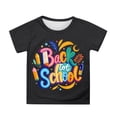 thumbnail image 3 of LILIYA Back To School Shirt Boys Kids Preschool To 5th Grade Regular Fit Short Sleeve Embroidered T-Shirt Kids Cotton Summer Top, 3 of 5