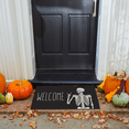 thumbnail image 4 of 17 X 28 Inch Welcome Door Mat Non-Slip Funny Skull Doormat Indoor Outdoor Entrance Rug Halloween Party Supplies Home Decoration, 4 of 6