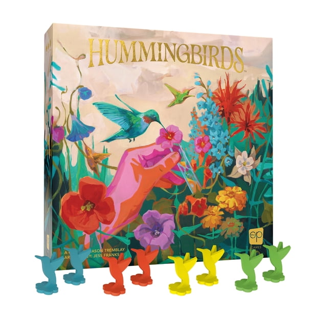 Juego de Mesa USAOPOLY Colibríes - Destrezas en Tiempo Real, Edad 8+