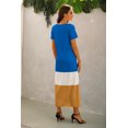 thumbnail image 2 of Nouvelle Robe Décontractée à Manches Courtes Col en V pour Femmes, 2 of 2