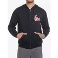 thumbnail image 2 of Lil Wayne Men's Official Merchandise Portrait Full Zip Black Hoodie Sweatshirt (XX-Large, Black), 2 of 3