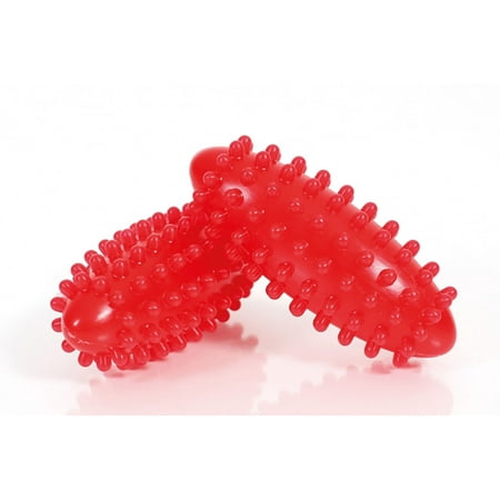 Togu Bantoo Elliptical Roll (Set of 2), 4.3" x 2.0", Red