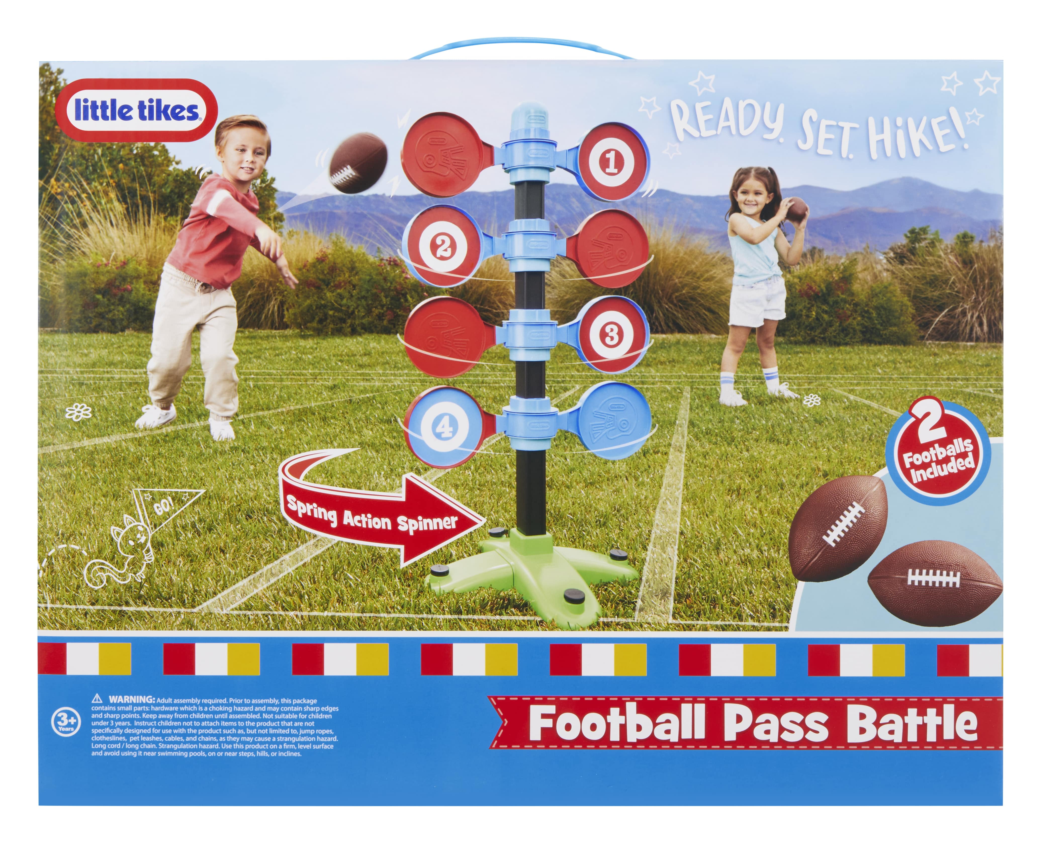 Free Shipping! Little Tikes Football Pass Battle Game
