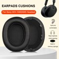 thumbnail image 2 of 1 par de almohadillas de repuesto para auriculares Sony WH-1000XM5, 2 of 9