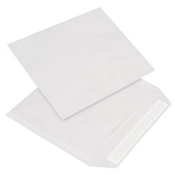 9 x 12" White "Side" Self-Seal Flat Tyvek® Envelopes 100 Per Case