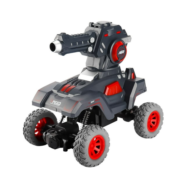 Tanque de agua con bomba, vehículo de control remoto para escalada en campo, juguete de bomba de agua con control remoto, modelo de coche para niños, regalos de cumpleaños para niños y niñas.