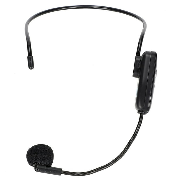 Micrófono Inalámbrico, Micrófono Amplificador De Altavoz Portátil De Alta Potencia ABS De Largo Tiempo De Trabajo, Para Guía Turística De Artistas De Escenario