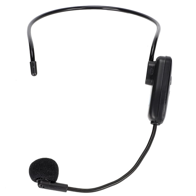 Micrófono Inalámbrico, Micrófono Amplificador De Altavoz Portátil De Alta Potencia ABS De Largo Tiempo De Trabajo, Para Guía Turística De Artistas De Escenario