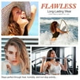 thumbnail image 4 of TLM Flawless Colour Changing Warm Skin Tone Foundation Makeup with Foundation Brush Makeup Brush,Long Lasting Waterproof Lightweight Liquid Foundation, 4 of 11