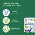 thumbnail image 3 of Honey Pot 100% Organic Cotton Cover Calming Herbal Infusion Overnight Pads, 12 Count, 3 of 10