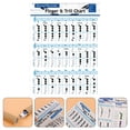 thumbnail image 3 of LEEYNEER Bass Recorder Chords Finger Chart Recorder Practice Finger Chart Flute Chord Chart, 3 of 6