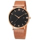 thumbnail image 4 of Reloj de pulsera de malla simple, reloj de cuarzo de moda neutral para hombre, reloj Joker, reloj para hombre, 4 of 6