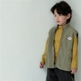 thumbnail image 4 of Hotiary Toddler Boys Girls Polar Fleece Vest Jacket Kids Sleeveless Full Zip Warm Lightweight Coat Outwear with Pockets Children Fall Winter Clothes for 2-11 Years Gray, 4 of 5