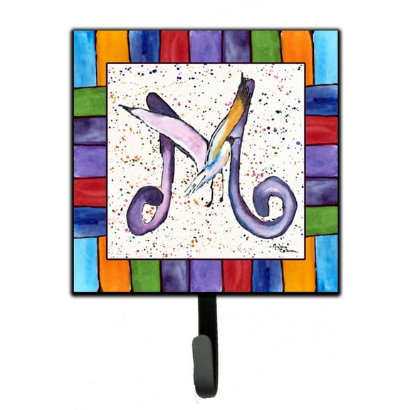 Carolines Treasures 8436-MSH4 Beach and Seafood Leash or Key Holder Single Hook multicolor