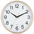 thumbnail image 1 of Reloj de pared para dormitorio Brillar silencioso de metal Tamaño 20,4*20,4*4,3 cm, 1 of 5