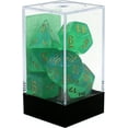 thumbnail image 2 of Chessex Borealis Light Green w/ Gold Polyhedral 7 Dice Set CHX27425, 2 of 2