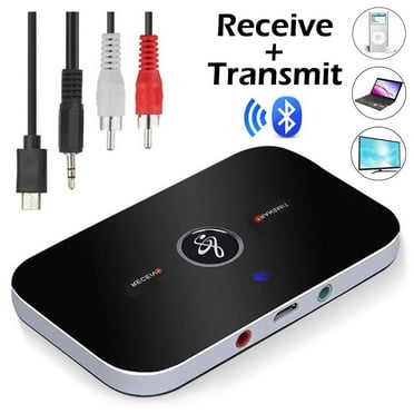 Wireless Adapter Bluetooth 4.1 Channel Sterio Receiver with RCA Cable 2 in 1