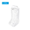 thumbnail image 3 of Uxcell Boots Storage Bag, Dust Proof Boots Protector Bag for Home Travel, White 2 Pack, 3 of 6