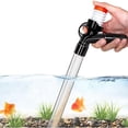 thumbnail image 1 of Aquarium Vacuum Cleaner Aquarium Gravel Cleaning Kit with Siphon for Water Change - Cleaning Pump with Air Pressure Button (A-08), 1 of 5