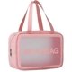 thumbnail image 1 of Clear Toiletry Bag Waterproof Wash Bag Make Up Bag with Zipper for Men Women Kids Travel Business, 1 of 5