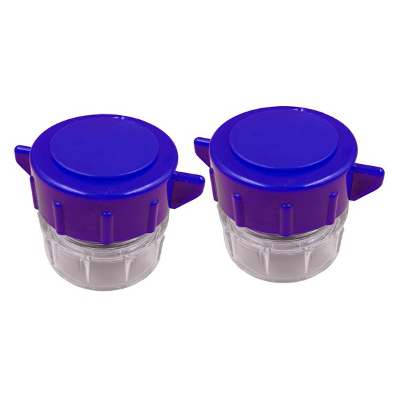 vnanda Grinder with Storage Compartment 2pcs Grinder Compact Portable Crusher with Built-in Storage Compartment for Home Outdoor Travel Compact for Travel