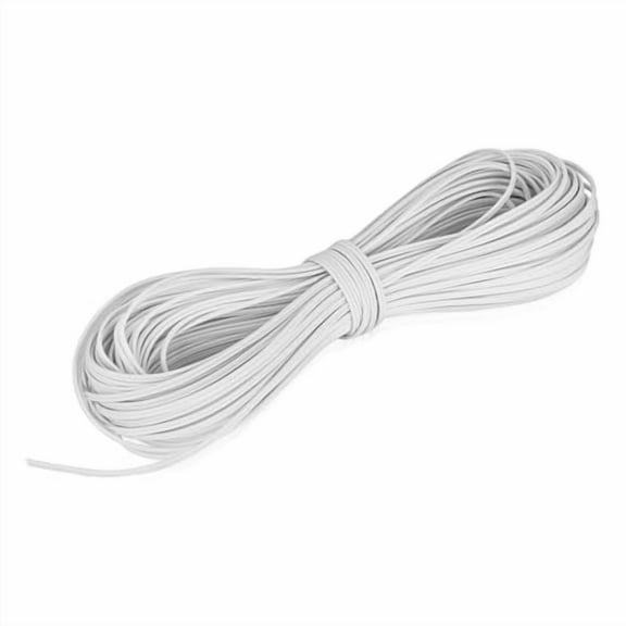 2-Conductor Garage Door Opener Bell Wire, 24/2 AWG, 100 Feet, Replacement for LiftMaster Chamberlain Craftsman, White Universal Garage Door Wire$$Tools & Hardware Other