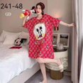 thumbnail image 1 of 1 PCS LADIES CARTOON NIGHTDRESS / BAJU TIDUR PEREMPUAN, 1 of 6