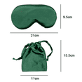 thumbnail image 2 of Máscara para dormir, cubierta de seda para los ojos, satén suave, venda para los ojos, correa elástica, parasol nocturno, siesta de viaje, 2 of 5