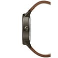Timex Men's Mod 44 Brown/Black Watch, Leather Strap