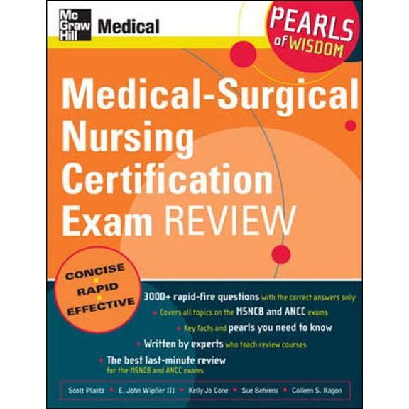 Pre-Owned Medical-Surgical Nursing Certification Examination Review (Paperback) 0071470409 9780071470407