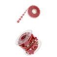 thumbnail image 1 of Rodillo de Corte Star Trims 15m Cinta de Color Rojo de Navidad mayimx Guarniciones, 1 of 9