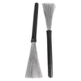 thumbnail image 1 of Wire Drum Brush Set, 2PCS Scratch Resistance Multifunctional Telescopic Drum Sticks  For Percussion Instruments, 1 of 8
