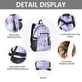thumbnail image 4 of JIALIOU 14" Laptop Backpack Waterproof Airline Approved Stylish Casual Daypack for Travel Business College Work, Unicorns Running in Sky, 4 of 8