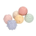 thumbnail image 1 of Sensory Balls, Textured Ball PVC Pretty Design Soft 6Pcs Perfect Gift  For Above 6 Month Baby, 1 of 8
