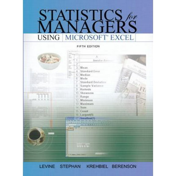 Pre-Owned Statistics for Managers Using Microsoft Excel (5th Edition) (Hardcover) 0132295458 9780132295451