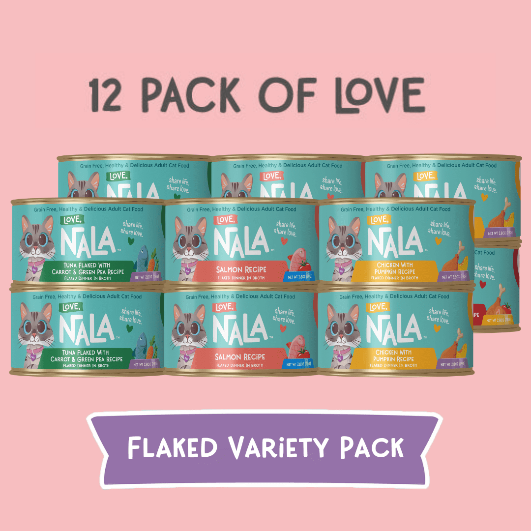 Love, Nala Flaked Variety Pack Adult Cat Food - product image
